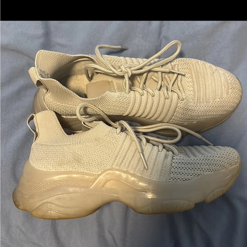 Marshalls Beige Knit Sneakers